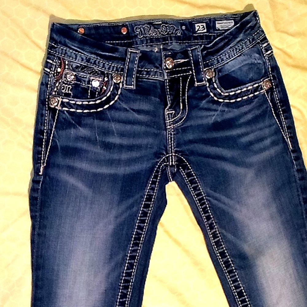 Miss Me Skinny Signature Rise Jeans size 23